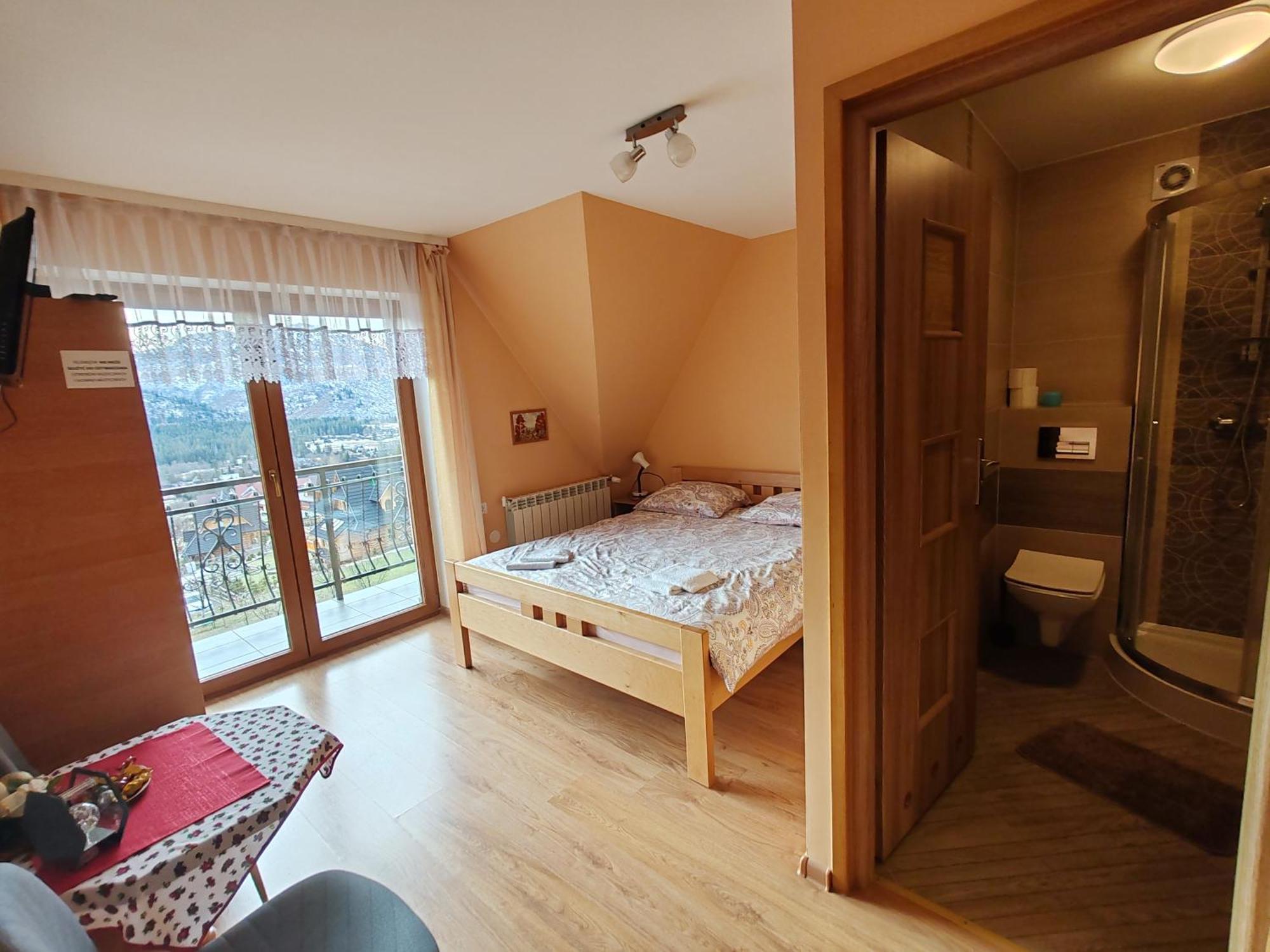 Domek Widokowka コシチェリスコ 部屋 写真